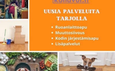 Uusia palveluita tarjolla Helsingissä!