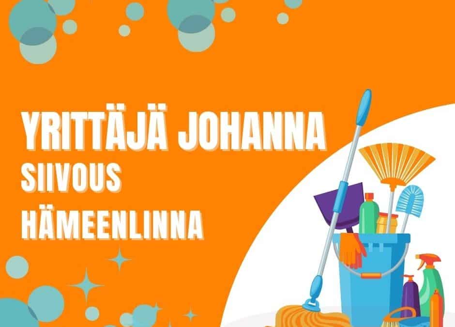Johanna on empaattinen auttaja kodin askareisiin