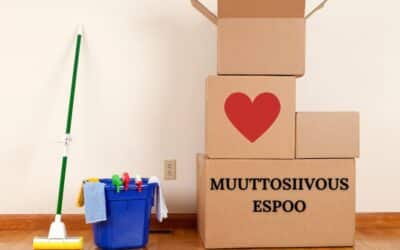 Muuttosiivous Espoo – kesytä muuttokiire!
