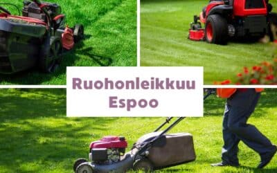 Nurmikonleikkuu Espoo –  sovi hoitopaketti kesäksi!