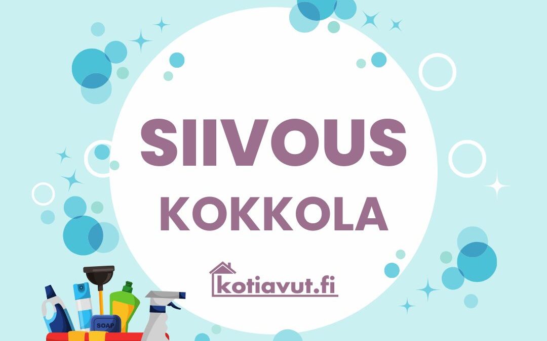 Kotisiivous Kokkola yrittäjältä Marilta