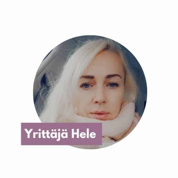 Tamperelainen yrittäjä Hele hoitaa kotisiivousta huolellisesti